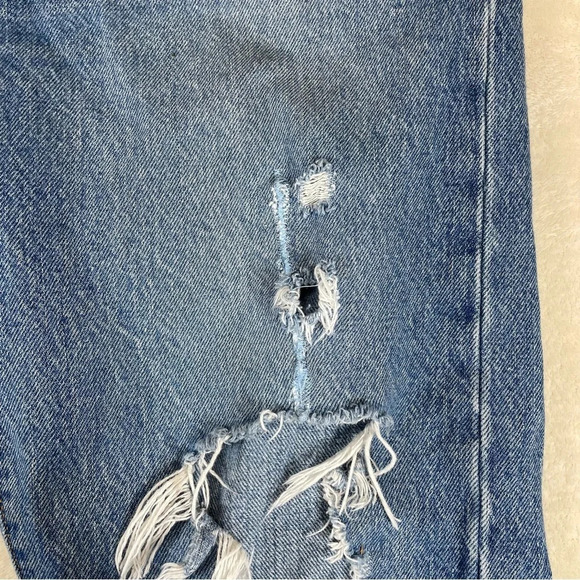 Levi’s Wedgie jeans women’s 32 buttonfly distressed - Picture 5 of 8